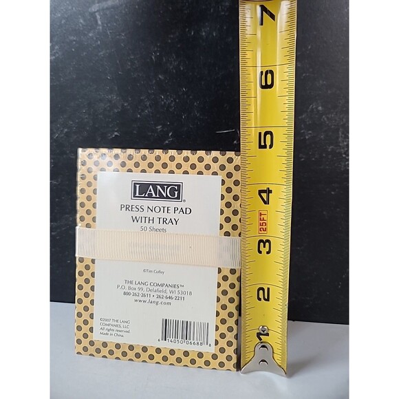 Lang Press Daisy Note Pad With Tray 50 Sheets 2007 - Picture 10 of 10